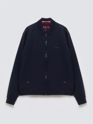 Kurtka męska bomber granatowa Kamden 403. Niebieskie kurtki męskie Big Star, l, bez wzorów, z jeansu, sportowe, bez kaptura. Za 299.99 zł.