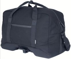 System - Torba na bagażnik „Metro Duffle”. Czarne torby męskie na ramię ATRAN VELO, bez wzorów, z gumy, bez dodatków. Za 337.00 zł.