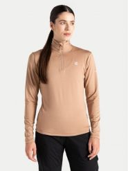 Dare2B Bluza techniczna Lowline II DWL452 Beżowy Slim Fit. Brązowe bluzy bez kaptura damskie Dare2B, bez wzorów, z syntetyku, bez ramiączek, bez kaptura. Za 199.99 zł.