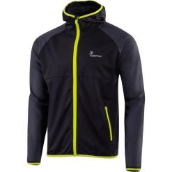 Męska kurtka softshell Klimatex Grapon czarna. Czarne kurtki męskie CLIMAQX, m, bez wzorów, z softshellu, sportowe, bez kaptura. Za 198.20 zł.
