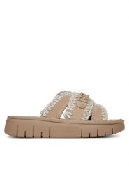Roxy Klapki HY62277-5 Beżowy. Brązowe klapki damskie Roxy, bez wzorów, z materiału, bez obcasa. Za 179.99 zł.