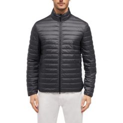 Kurtka GEOX M DERECK Szary. Szare kurtki męskie Geox, m, bez wzorów, z tkaniny, casualowe, bez kaptura. Za 675.99 zł.