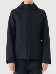 4F Kurtka narciarska w kolorze czarnym rozmiar: XXL. Czarne kurtki narciarskie i snowboardowe damskie 4f, m, bez wzorów, z puchu, bez kaptura, narciarskie. Za 178.79 zł.