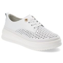 Białe Półbuty Artiker Stylowe Obuwie Damskie. Białe półbuty damskie Artiker, bez wzorów, eleganckie, bez obcasa. Za 179.00 zł.