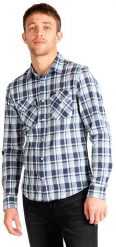 LEE CLEAN WESTERN SHIRT MĘSKA KOSZULA MATERIAŁOWA SLIM FIT NAVY L644DI35 112115488. Niebieskie koszule męskie Lee, l, bez wzorów, z materiału, bez kołnierzyka, bez ramiączek. Za 129.99 zł.