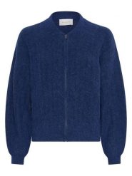 MOSS COPENHAGEN Kardigan "Nenaya" w kolorze niebieskim rozmiar: M/L. Niebieskie kardigany damskie MOSS COPENHAGEN, l, bez wzorów. Za 217.99 zł.