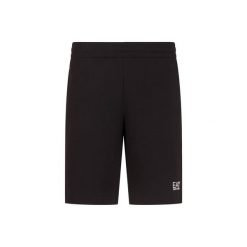 Bermuda Core Identity Rozmiar L Czarny - 8NPS65PJVRZ-1200. Czarne szorty męskie EA7, na lato, bez wzorów, z bawełny, sportowe. W wyprzedaży za 288.50 zł.