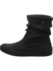 Think! Skórzane botki w kolorze czarnym rozmiar: 37. Czarne botki damskie Think!, bez obcasa, bez zapięcia. Za 261.05 zł.