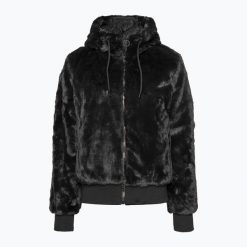 Kurtka futrzana damska CMP Fix Hood. Brązowe kurtki damskie CMP, xs, bez wzorów, z futra, bez kaptura, narciarskie. Za 269.99 zł.