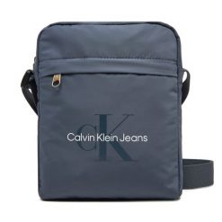 Saszetka Calvin Klein Jeans. Niebieskie saszetki męskie Calvin Klein Jeans, z jeansu. Za 299.99 zł.