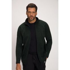Męska Bluza rozpinana z dzianiny i polaru. Zielone bluzy bez kaptura męskie JAY-PI, m, z dzianiny. Za 294.99 zł.