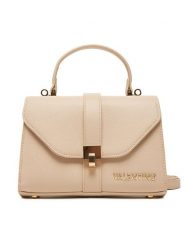 Valentino Torebka Sobo VBS8ZS39 Brązowy. Brązowe torebki klasyczne damskie Valentino, bez wzorów, ze skóry, bez dodatków. Za 399.99 zł.