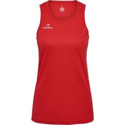 Damska koszulka typu tank top Newline Athletic. Czerwone bluzki sportowe damskie Newline, xl, z materiału, bez kołnierzyka, bez ramiączek. Za 184.00 zł.