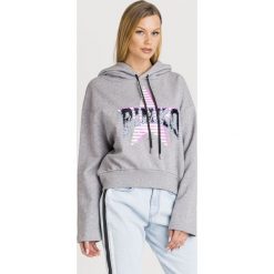 BLUZA pinko. Szare bluzy z kapturem damskie Pinko, l, z bawełny. Za 522.00 zł.