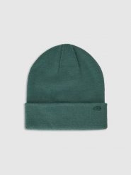 4F Czapka beanie w kolorze zielonym rozmiar: onesize. Zielone czapki zimowe damskie 4f, ze splotem. Za 43.99 zł.