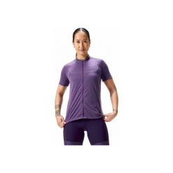 Damska koszulka Endura Loop S/s zapinana na zamek, wrzos. Fioletowe topy sportowe damskie ENDURA, na lato, s, bez wzorów, z tkaniny, bez ramiączek. Za 249.99 zł.