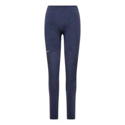 Damskie legginsy Salewa Zerbu Medium Warm AMR. Niebieskie legginsy damskie Salewa, m, bez wzorów, z elastanu. Za 445.22 zł.