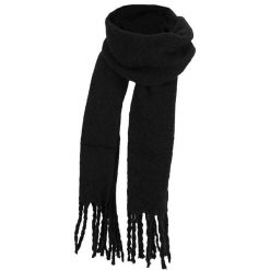 Szalik damski - Moda - Czarny - Jeden rozmiar. Czarne szaliki i kominy damskie HEAT KEEPER, na zimę, bez wzorów, z poliesteru. Za 164.54 zł.