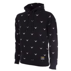 Bluza dla dorosłych z Kapturem Panini All Over - Czarny. Czarne bluzy z kapturem męskie COPA FOOTBALL, l. Za 381.74 zł.