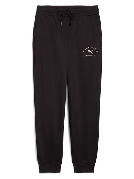 Puma Spodnie dresowe w kolorze czarnym rozmiar: L. Czarne spodnie dresowe damskie Puma, l, bez wzorów, z dresówki. Za 144.24 zł.