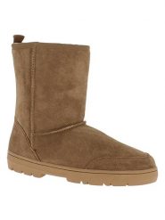 Gooce Skórzane kozaki zimowe "Gully" w kolorze jasnobrązowym rozmiar: 42. Brązowe buty zimowe męskie Gooce, na zimę, ze skóry, bez zapięcia. Za 252.99 zł.