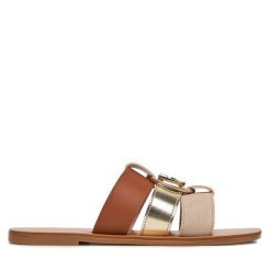 Klapki Liu Jo. Klapki damskie Liu Jo, bez wzorów, bez obcasa. Za 369.99 zł.