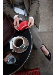 Victor & Hugo Paris Skórzana kopertówka "Wendy" w kolorze czerwonym - 12 x 7 x 3 cm rozmiar: onesize. Czerwone torebki wieczorowe Victor & Hugo Paris, bez wzorów, z materiału, bez kołnierzyka, bez ramiączek. Za 69.99 zł.