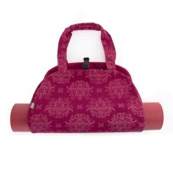 Torba na matę do jogi Bodhi Maharaja Namaste - różowy. Czerwone torebki klasyczne damskie BODHI, bez wzorów, bez dodatków. Za 139.99 zł.