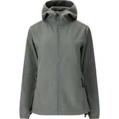 Softshell damski Whistler Luango. Szare kurtki softshell damskie WHISTLER, bez wzorów, z softshellu, bez kaptura. Za 269.99 zł.