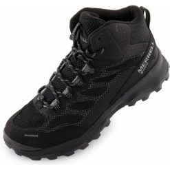 Merrell Speed Strike Mid GTX Damskie buty trekkingowe – czarne. Czarne obuwie trekkingowe damskie MERRELL. Za 542.99 zł.