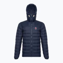 Kurtka puchowa męska Fjällräven Expedition Pack Down Hoodie. Niebieskie kurtki treningowe męskie Fjällräven, na jesień, m, bez wzorów, z materiału, trekkingowe. Za 1,359.00 zł.