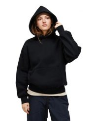 Bluza Peak Performance damska Original Stomp Hood czarna - L. Czarne bluzy z kapturem damskie Peak Performance, l, z bawełny. Za 529.00 zł.