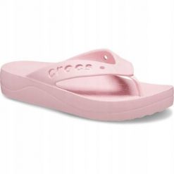 Japonki Dla Dorosłych Crocs Baya Platform Flip. Czerwone klapki i japonki męskie Crocs, z materiału. Za 139.99 zł.