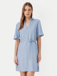 JDY Sukienka codzienna Olli 15341086 Niebieski Regular Fit. Niebieskie sukienki damskie JDY, na co dzień, xs, bez wzorów, z wiskozy, bez kołnierzyka, bez ramiączek, proste. Za 89.99 zł.