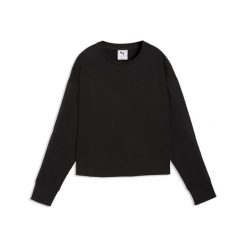 Damska luźna bluza z okrągłym dekoltem HER PUMA. Czarne bluzy bez kaptura damskie Puma. Za 229.00 zł.