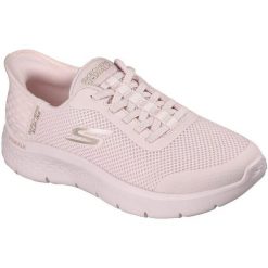 Buty sportowe Skechers Go Walk Flex - Grand. Czerwone buty sportowe na co dzień damskie Skechers, z materiału, bez zapięcia, na fitness i siłownię. Za 390.00 zł.