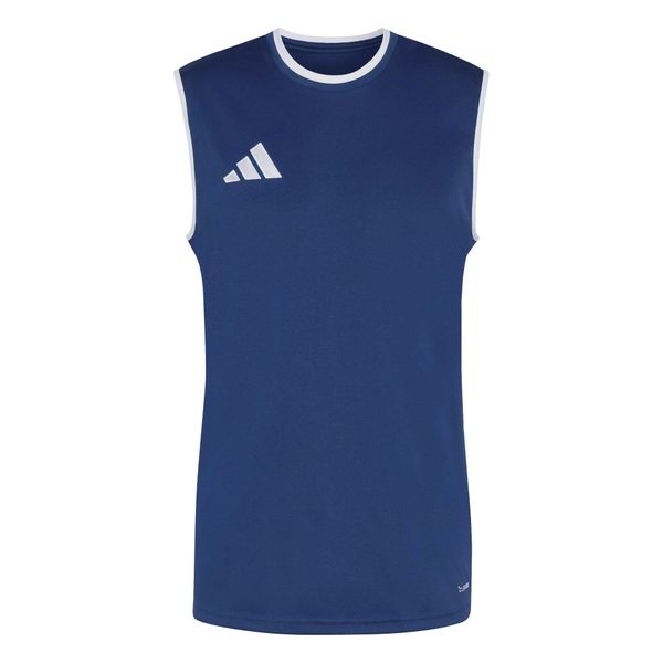 Koszulka męska adidas Entrada 26 Sleeveless Jersey. Białe t-shirty sportowe męskie Adidas, l, z jersey, bez ramiączek, na fitness i siłownię, climacool (adidas). Za 60.99 zł.