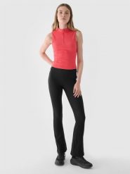 4F Legginsy dzianinowe damskie - czarne XS. Czarne legginsy damskie 4f, s, bez wzorów, z dzianiny. W wyprzedaży za 79.99 zł.