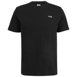 T-shirt Męski Standardowy Laas. Czarne t-shirty męskie Fila, m, bez wzorów, bez kołnierzyka. Za 132.99 zł.