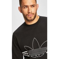 Adidas Originals - Bluza. Czarne bluzy bez kaptura męskie adidas Originals, l, z bawełny. Za 229.90 zł.