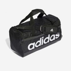 Torba duffel ADIDAS S. Białe torebki klasyczne damskie Adidas, bez wzorów, z materiału, bez dodatków. Za 89.99 zł.