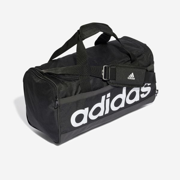 Torba duffel ADIDAS S. Białe torebki klasyczne damskie Adidas, bez wzorów, z materiału, bez dodatków. Za 89.99 zł.