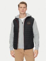 Napapijri Kamizelka NP0A4ICR9411 Czarny Regular Fit. Czarne kamizelki męskie Napapijri, m, z syntetyku. Za 464.99 zł.
