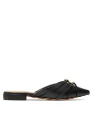Aldo Klapki Ovendean 13741684 Czarny. Czarne klapki damskie Aldo, bez wzorów, ze skóry, bez obcasa. Za 229.99 zł.