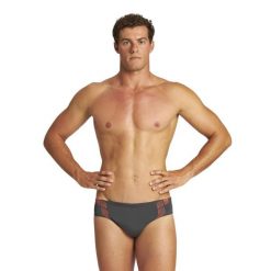 Kąpielówki męskie slipy kąpielowe sportowe na basen plażę Arena Streak. Brązowe kąpielówki męskie Arena, m, bez wzorów, do pływania. Za 49.99 zł.