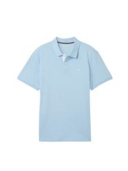 Męska Koszulka Polo Tom Tailor Basic Polo Washed Out Middle Blue 1031006 32245. Niebieskie koszulki polo męskie Tom Tailor, m, bez wzorów, bez ramiączek. Za 69.99 zł.