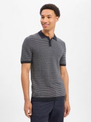 Drykorn koszulka polo z dzianiny - Triton Mężczyźni Bawełna (100%) niebieski, XL. Niebieskie koszulki polo męskie Drykorn, m, bez wzorów, z bawełny, bez ramiączek. Za 379.95 zł.