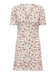 ONLY Sukienka letnia Molly 15371873 Kolorowy Regular Fit. Sukienki damskie Only, na lato, m, bez wzorów, z syntetyku, bez kołnierzyka, bez ramiączek. Za 129.99 zł.