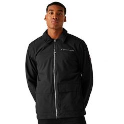 Kurtka wodoodporna Regatta Christian Lacroix Ramatuelle. Czarne kurtki męskie Regatta, m, bez wzorów, sportowe, bez kaptura. Za 419.99 zł.