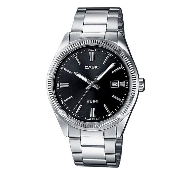 Zegarek Casio. Szare zegarki męskie Casio, srebrne. Za 279.99 zł.